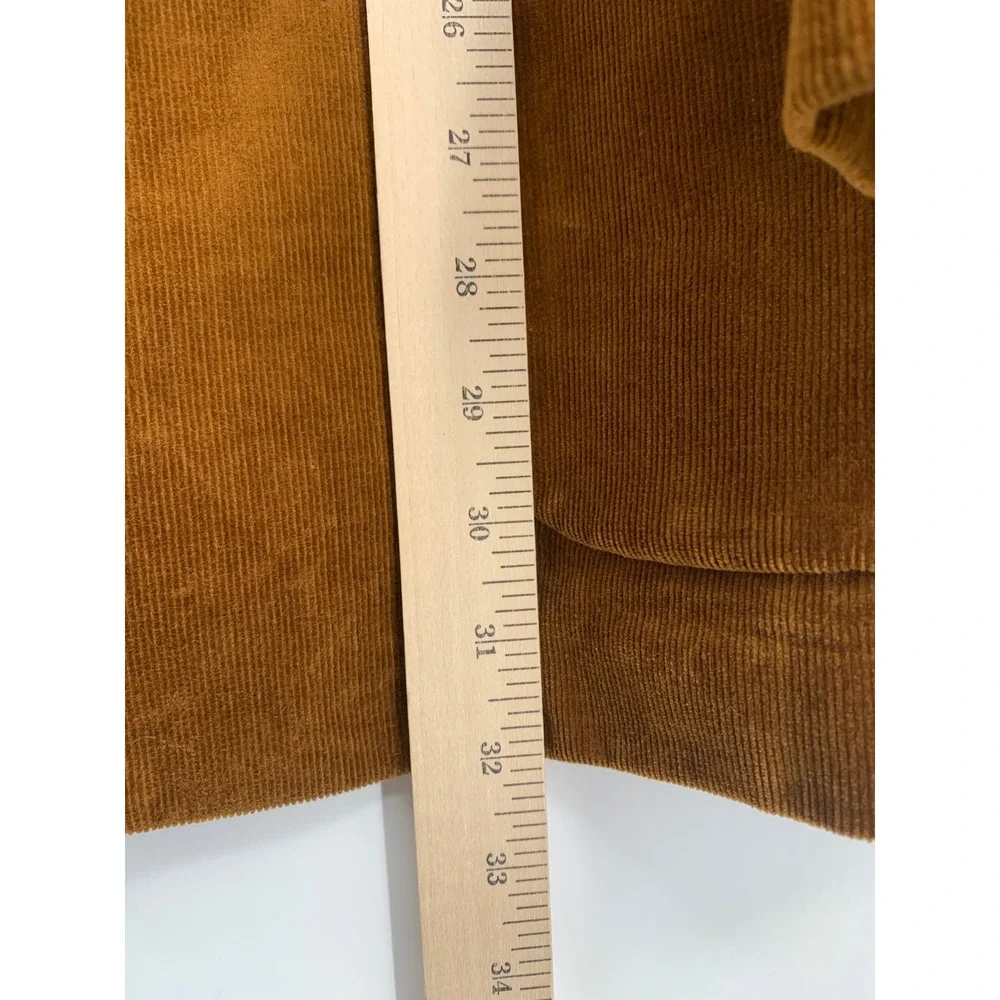 Banana Republic Corduroy Blazer Jacket Mens 48R Brown Unstructured Fall NEW